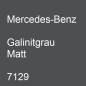 Preview: Mercedes-Benz, Galinitgrau Matt, 7129.